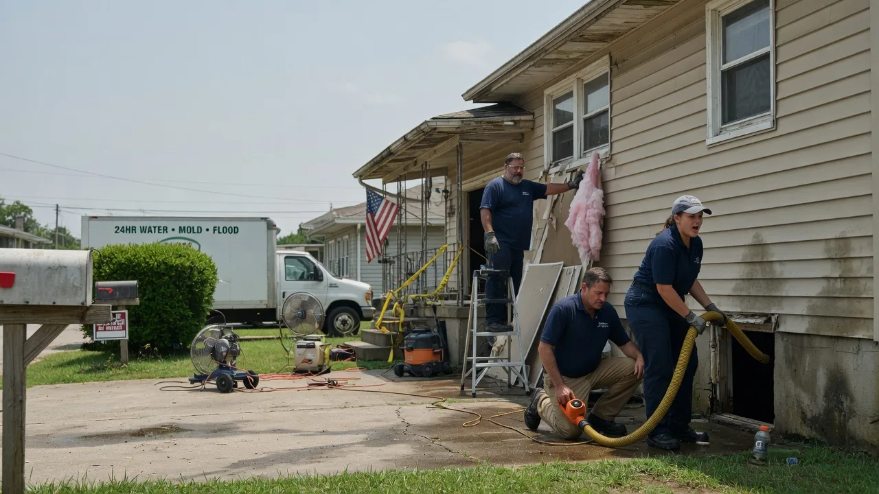 Water Damage Repair in Salado, TX near me